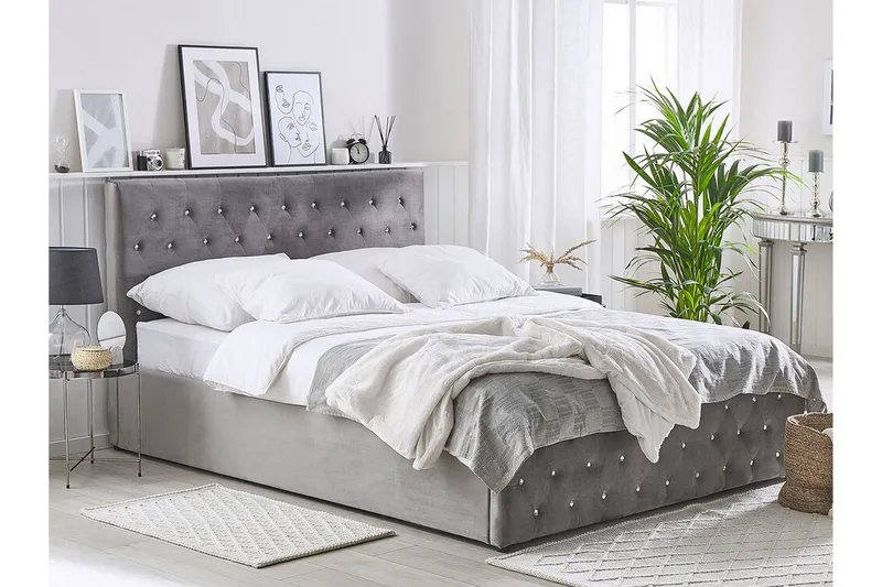 Saleux Oppbevaringsseng 180x200 cm - Møbler - Senger - Sengeramme & sengestamme