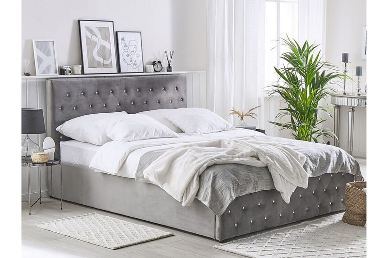 Saleux Oppbevaringsseng 180x200 cm - Møbler - Senger - Sengeramme & sengestamme