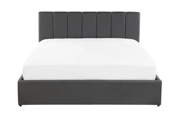 Dreuxa Oppbevaringsseng 140x200 cm - Kunstlær/Grå - Møbler - Senger - Seng med oppbevaring