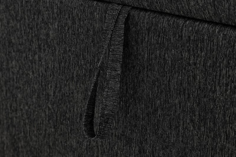 Boxy Box Bed 120x200 cm - Svart/Grå - Møbler - Senger - Enkeltsenger