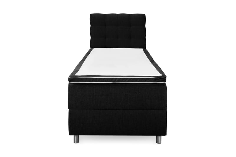Montana Komplett Sengpakke med Oppbevaring 90x200 cm - Svart - Møbler - Senger - Komplett sengepakke