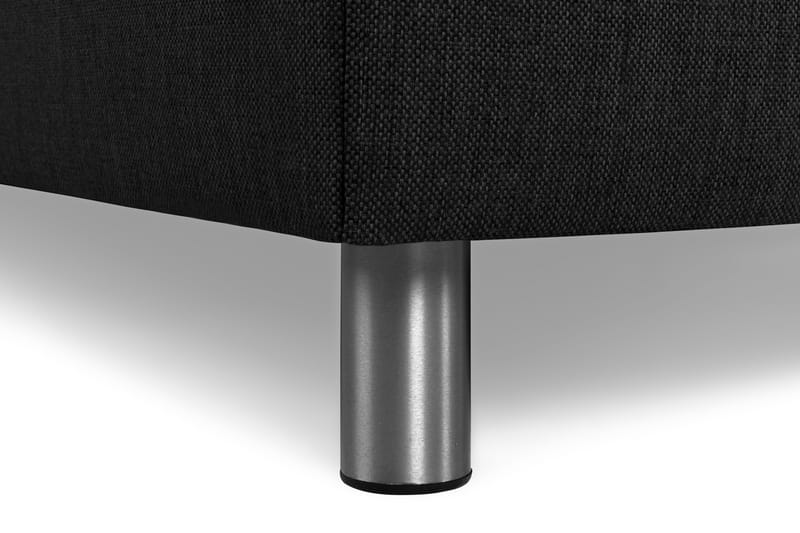 Montana Komplett Sengpakke med Oppbevaring 90x200 cm - Svart - Møbler - Senger - Komplett sengepakke