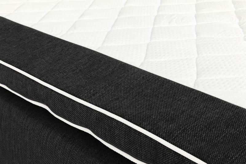 Montana Sengepakke Seng med Oppbevaring 140x200 - Svart - Møbler - Senger - Komplett sengepakke