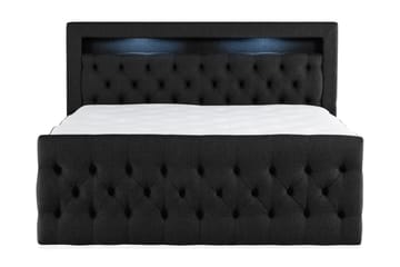 Francisco Komplett Sengpakke med skuffeoppbevaring LED-belysning 160x200