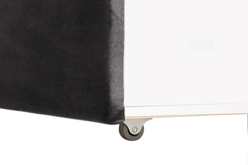 Francisco Sengepakke 160x200 med Skuffeoppbevaring - Mørkegrå - Seng med oppbevaring - Komplett sengepakke