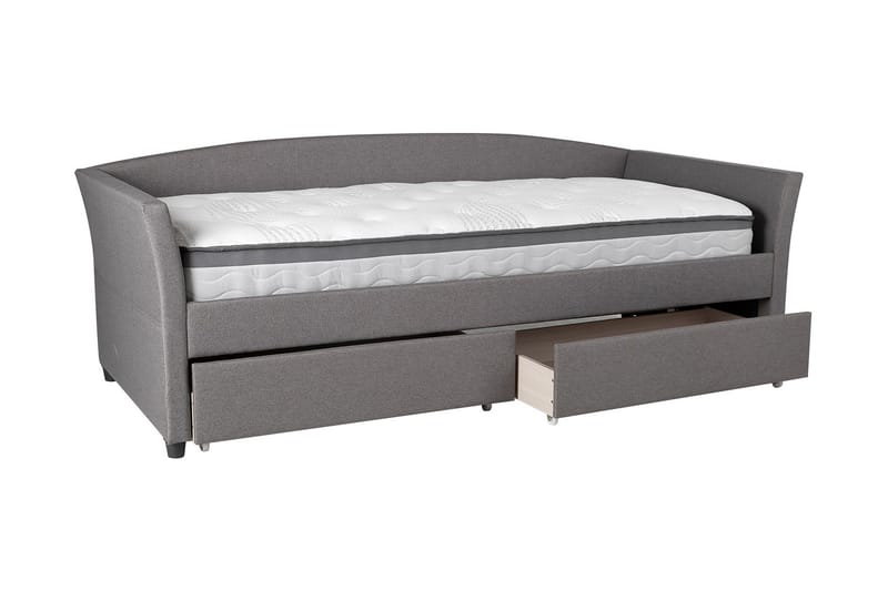 Genesis Seng 90x200 cm - Grå - Møbler - Senger - Seng med oppbevaring