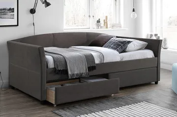 Genesis Seng 90x200 cm - Grå - Møbler - Senger - Seng med oppbevaring