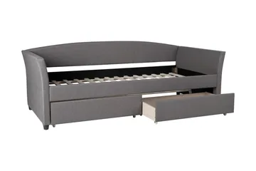 Genesis Seng 90x200 cm - Grå - Møbler - Senger - Seng med oppbevaring