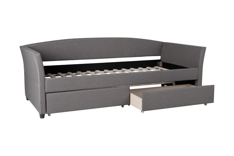 Genesis Seng 90x200 cm - Grå - Møbler - Senger - Seng med oppbevaring