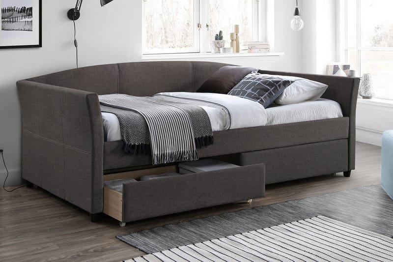 Genesis Seng med Harmony Top Madrass Grå, undefined