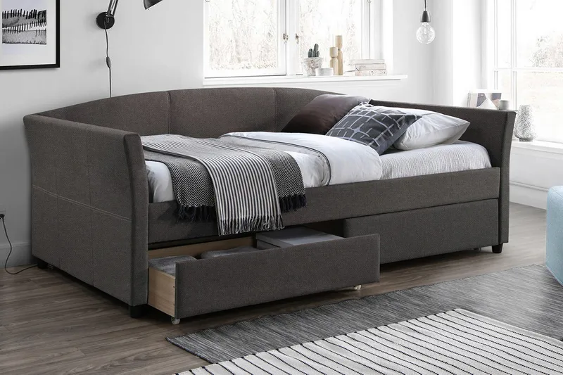 Genesis Seng med Harmony Top Madrass Grå, undefined