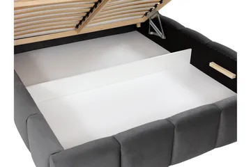 Gioia Oppbevaringsseng 160x200 cm - Beige - Møbler - Senger - Sengeramme & sengestamme