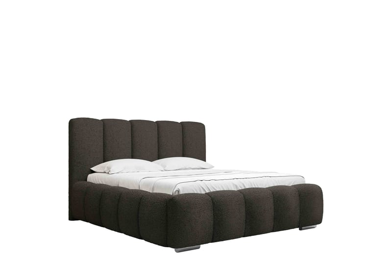 Gioia Oppbevaringsseng 160x200 cm - Svart - Møbler - Senger - Seng med oppbevaring