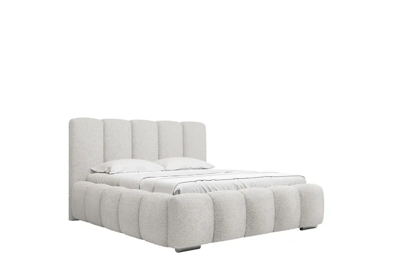 Gioia Oppbevaringsseng 180x200 cm - Beige - Møbler - Senger - Seng med oppbevaring