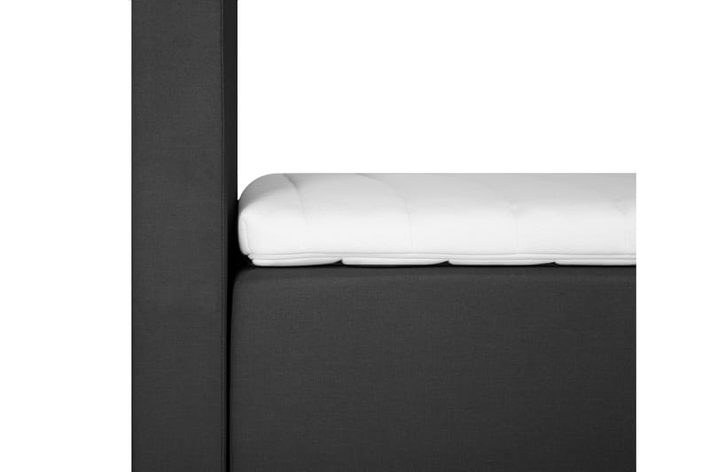 Happy Sengepakke Oppbevaringsseng 120x200 - Mørkegrå - Komplett sengepakke - Seng med oppbevaring