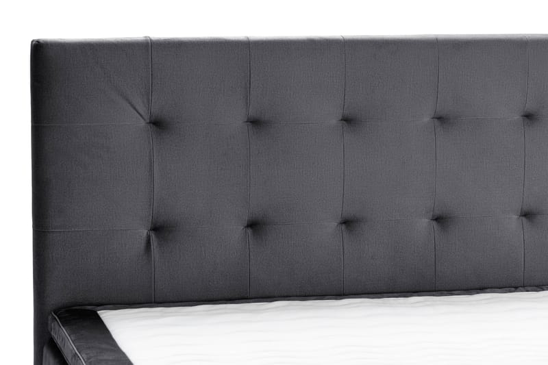 Happy Pluss Sengepakke Oppbevaringsseng 180x200 cm  - Mørkegrå - Møbler - Senger - Komplett sengepakke