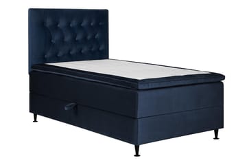 Happy Pluss Sengepakke Oppbevaringsseng 120x200 - Mørkeblå - Møbler - Senger - Komplett sengepakke