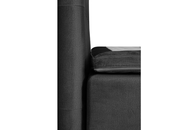 Happy Pluss Sengepakke Oppbevaringsseng 120x200 - Mørkegrå - Møbler - Senger - Komplett sengepakke