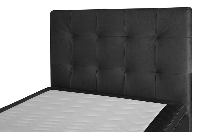 Happy Pluss Sengepakke Oppbevaringsseng 120x200 - Mørkegrå - Komplett sengepakke - Seng med oppbevaring