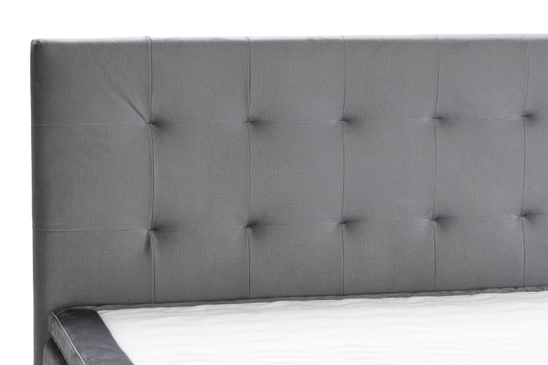 Happy Pluss Sengepakke Oppbevaringsseng 180x200 cm  - Grå - Møbler - Senger - Komplett sengepakke