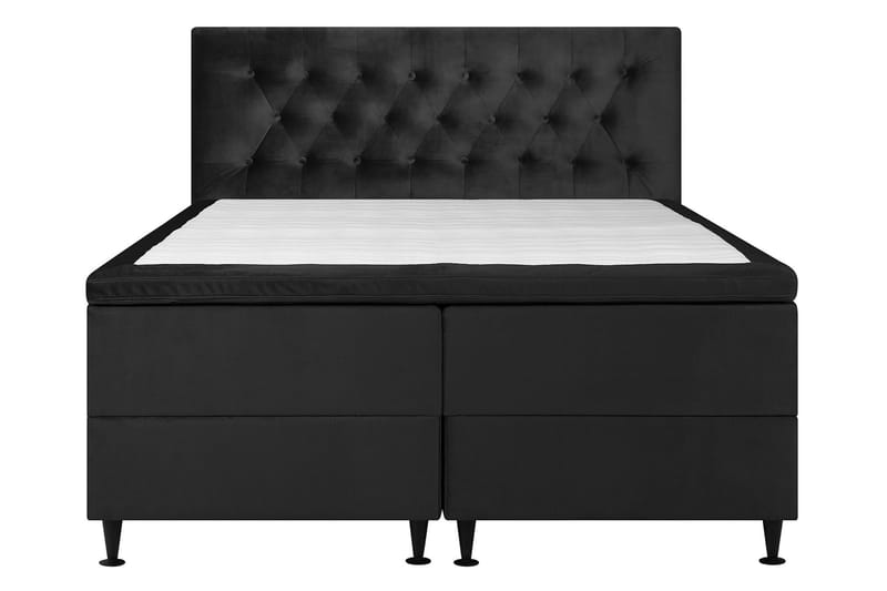 Happy Pluss Sengepakke Oppbevaringsseng 160x200 cm  - Mørkegrå - Møbler - Senger - Komplett sengepakke