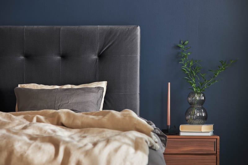 Happy Pluss Sengepakke Oppbevaringsseng 180x200 cm - Mørkegrå - Møbler - Senger - Rammeseng