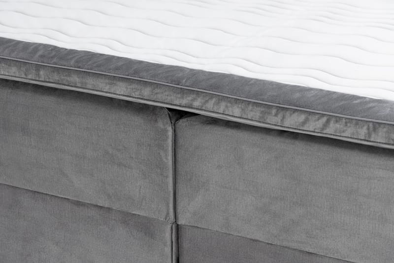 Happy Pluss Sengepakke Oppbevaringsseng 180x200 cm - Grå - Møbler - Senger - Rammeseng