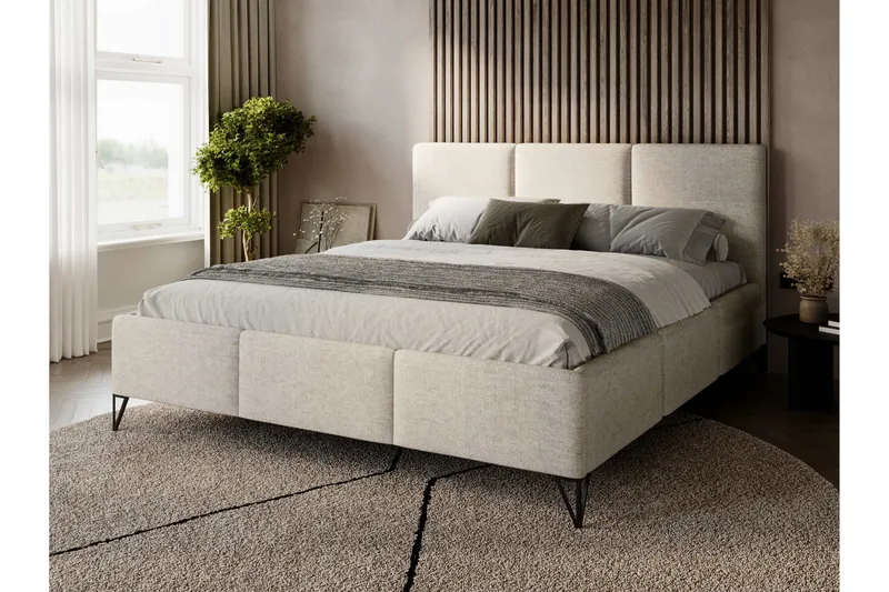 Itaca Oppbevaringsseng, Beige