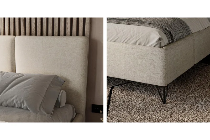 Itaca Oppbevaringsseng - Hvit - Møbler - Senger - Seng med oppbevaring