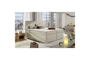 Komplett sängpaket kontinentalsäng Eltap Beige 160x200 DEL