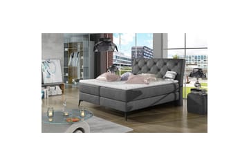 Komplett sängpaket kontinentalsäng Eltap Mörkgrå 180x200 DEL