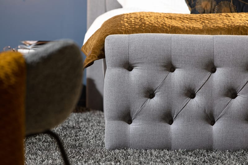 Kontinentalseng Cloud47 Francisco sengepakke Grå Lift-up oppbevaring - Møbler - Senger - Seng med oppbevaring