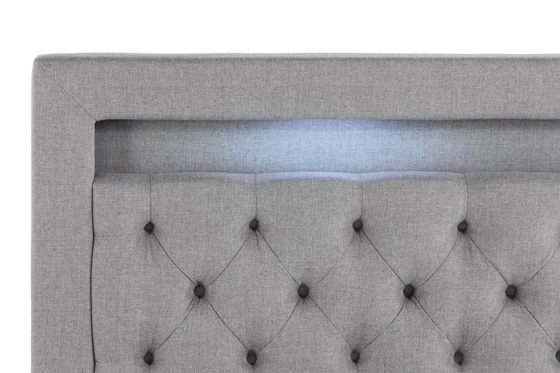 Kontinentalseng Cloud47 Francisco sengepakke Grå Lift-up oppbevaring - Møbler - Senger - Seng med oppbevaring