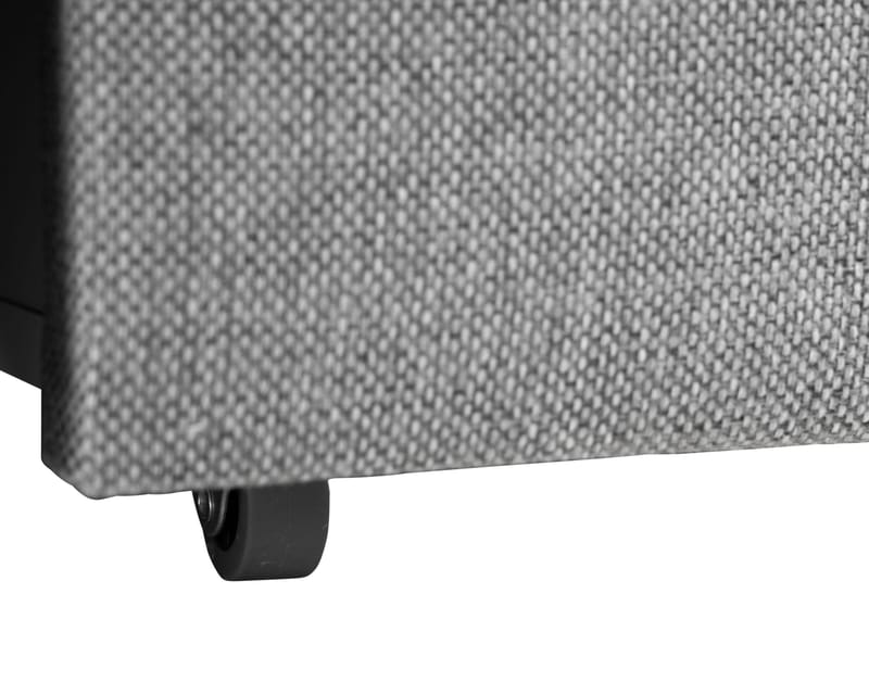 Kontinentalseng Cloud47 Francisco sengepakke Grå Skuffer - Møbler - Senger - Seng med oppbevaring