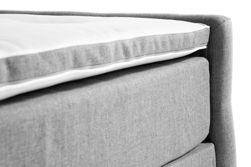 Kontinentalseng Cloud47 Francisco sengepakke Grå Skuffer - Møbler - Senger - Seng med oppbevaring