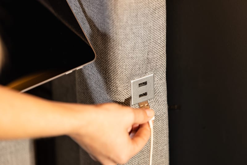 Kontinentalseng Cloud47 Francisco sengepakke Grå Skuffer - Møbler - Senger - Seng med oppbevaring