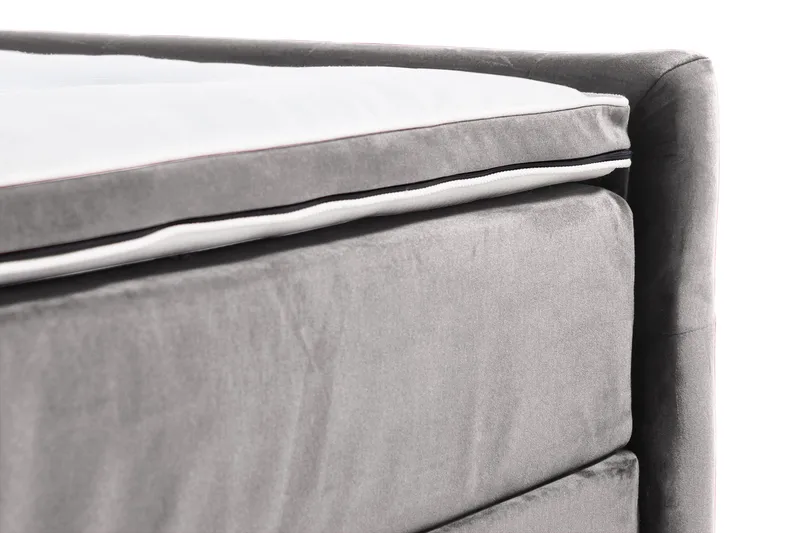 Kontinentalseng Cloud47 Francisco sengepakke Mørk grå Skuffer - Møbler - Senger - Seng med oppbevaring