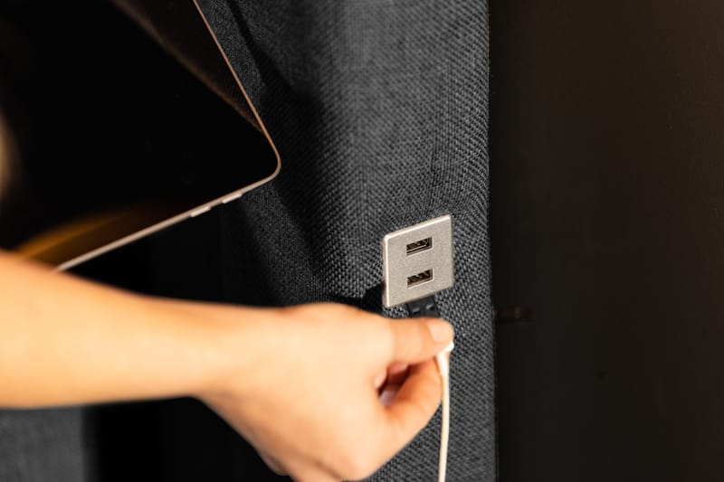 Kontinentalseng Cloud47 Francisco sengepakke Svart Skuffer - Møbler - Senger - Seng med oppbevaring