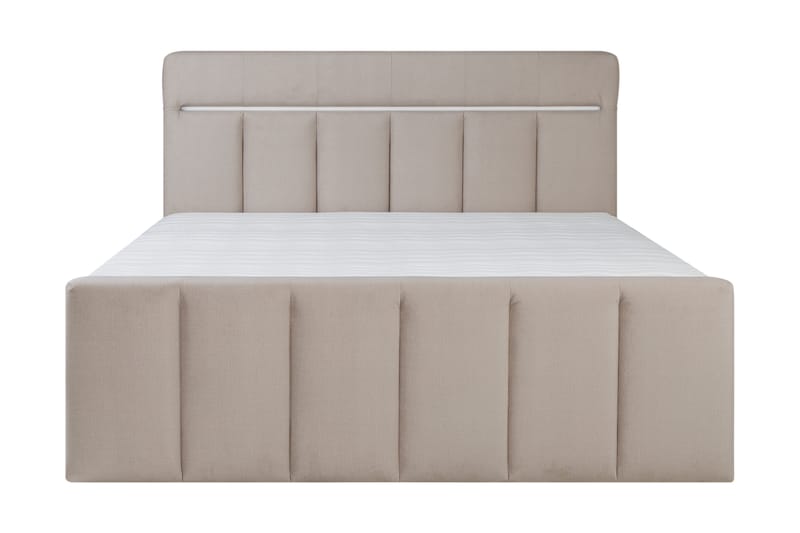 Lysekil Sengepakke Oppbevaringsseng 160x200 cm - Beige - Møbler - Senger - Seng med oppbevaring