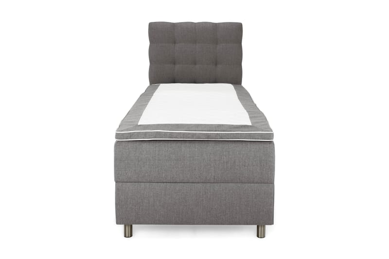 Montana Komplett Sengpakke med Oppbevaring 90x200 cm - Grå - Møbler - Senger - Komplett sengepakke