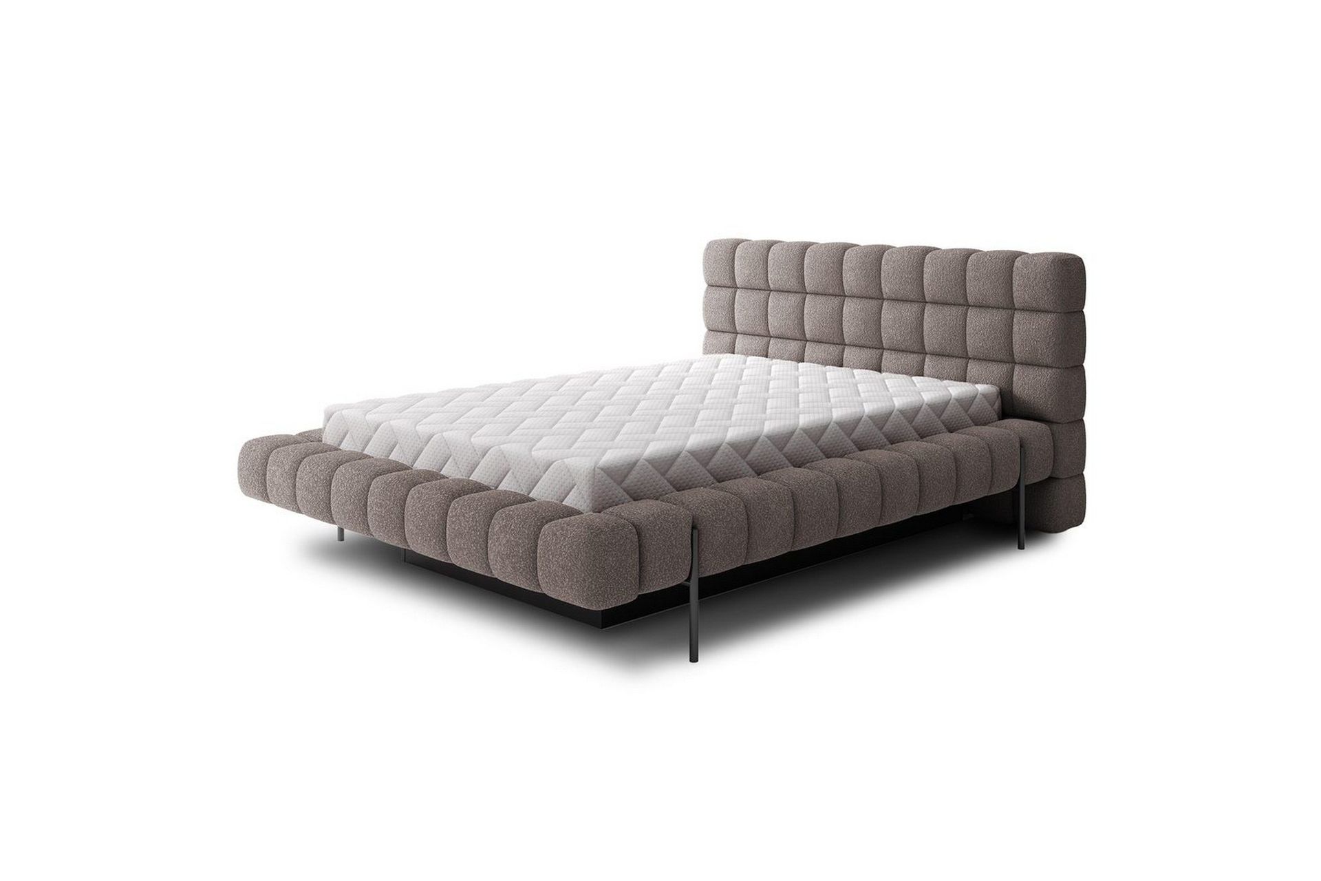 Sängram & Sängstomme Eltap Grå 160x200 DEL -