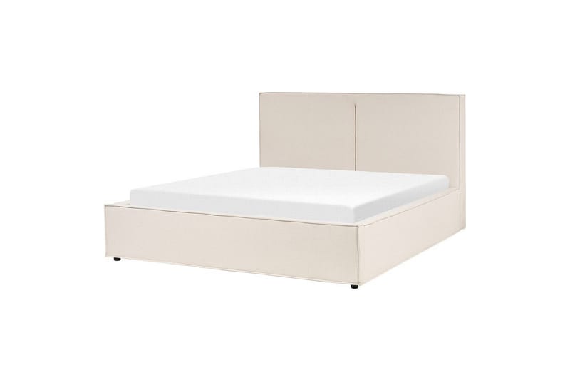 Sängram Beige 160x200 - Møbler - Senger - Seng med oppbevaring