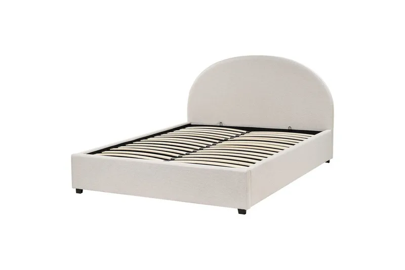 Sängram Ljusbeige 160x200 - Møbler - Senger - Seng med oppbevaring