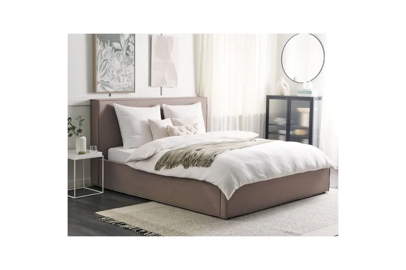Sängram Taupe 180x200 - Møbler - Senger - Seng med oppbevaring