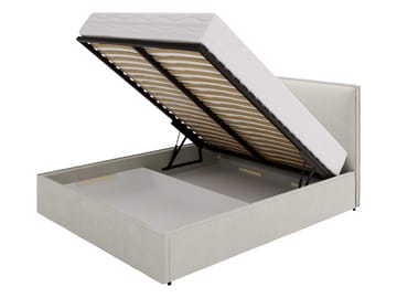 sengeramme BIANCO Grant 20 180 x 200 cm - mørkegrå - Møbler - Senger - Sengeramme & sengestamme
