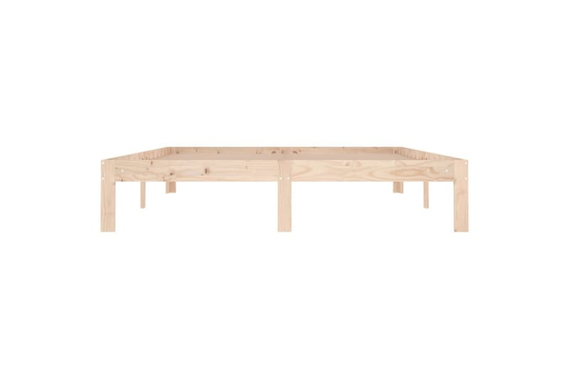 Sengeramme heltre 150x200 cm 5FT King Size - Brun - Møbler - Senger - Sengeramme & sengestamme