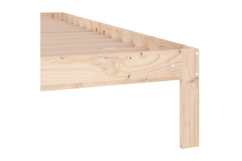 Sengeramme heltre 150x200 cm 5FT King Size - Brun - Møbler - Senger - Sengeramme & sengestamme