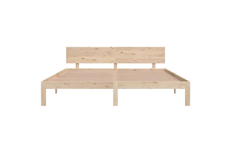Sengeramme heltre 180x200 cm 6FT Super King - Brun - Møbler - Senger - Sengeramme & sengestamme