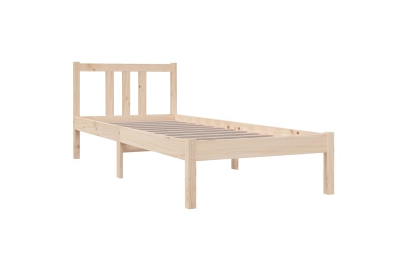 Sengeramme heltre 75x190 cm 2FT6 Small Single - Brun - Møbler - Senger - Sengeramme & sengestamme