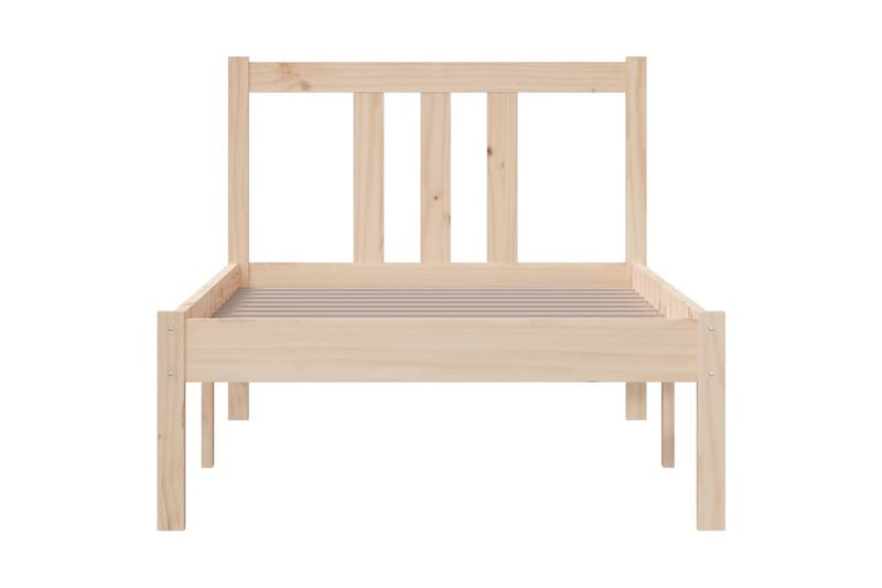 Sengeramme heltre 75x190 cm 2FT6 Small Single - Brun - Møbler - Senger - Sengeramme & sengestamme